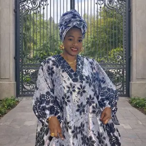 Zaria brocade bubu gown