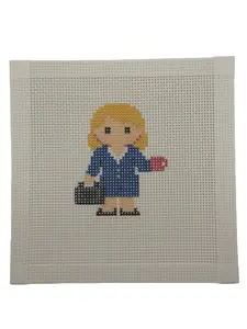 Corporate Lizzy Claire Needlepoint Canvas