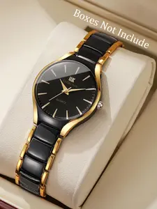 Fashion Trend Alloy Women's Watch Business Leisure Quartz Watch Simplicity