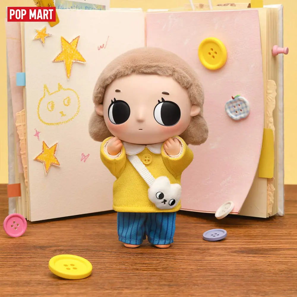POP MART Nyota Where Moments Meet Series Plush Doll Blind Box,summerwins