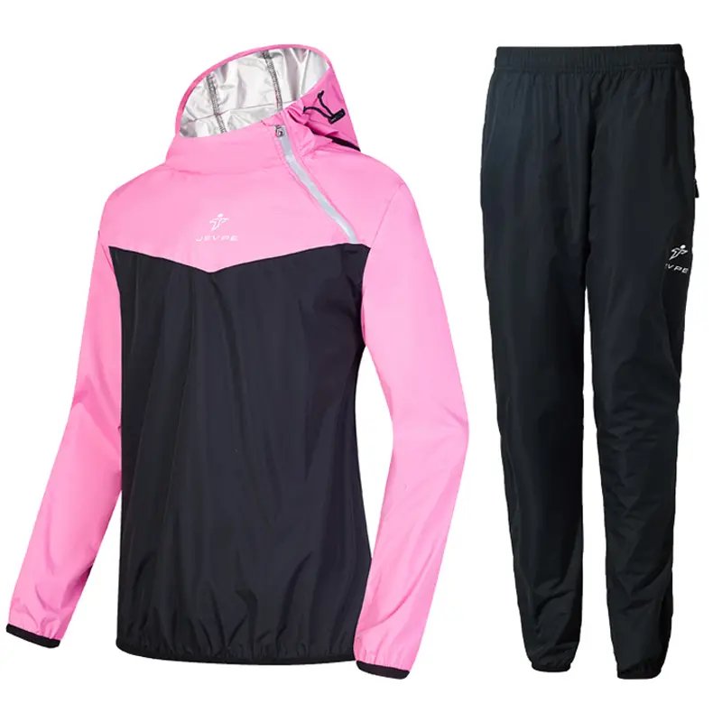 Sauna Suit Sweat Sauna Jacket Pant Gym Workout Sweat Suits Sports Apparel Sports Wear