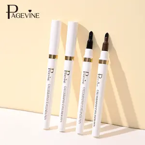 PAGEVINE Long Lasting Waterproof Liquid Eyeliner Vivid Color Stay All Day Makeup With Fine Brush Tip Satin Finish Smudge Proof Transfer Resistant Cosmetic