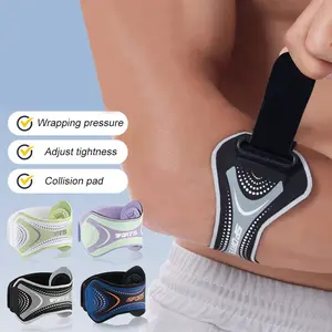 1PCS Adjustable Tennis & Golfer‘s Elbow Brace with Pad - Forearm Support Strap for Workout, Gym, Sports, Snug Fit Band for Men & Women, Elbow Wraps