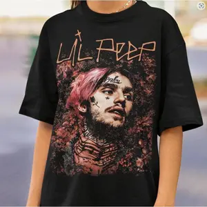Lil Peep Shirt, Lil Peep Rapper Shirt, Lil Peep Hiphop Rapper Rnb Shirt, Hip Hop Shirt, Grunge Shirt