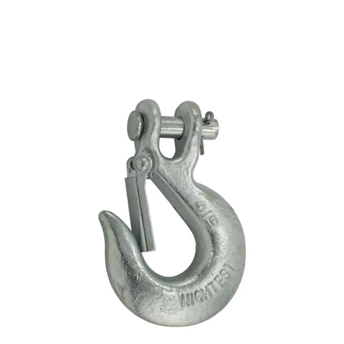 212 MAIN Steel G40 Type Clevis Safety Hook with Safety Latch - 0.25 in., Pack of 2, Reach Length, Working Load Limit