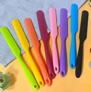 1pc Silicone Spatula, Batter Mixing Spatula, Jam Spreader, Cake Cream And Butter Baking Spatula, Non - Stick And Heat - Resistant Silicone Can Scraper, Mixing And Stirring Spatula, Flexible Baking And Cooking Tool For Mixing And Scraping