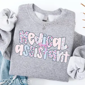 Medical Assistant T-Shirt, Sweatshirt - CMA Gift Idea For Certified Medical Assistants Cute MA Sweater