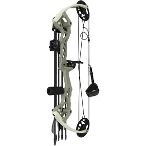 Archery Dragon X6 Compound Bow Kit for Youth,  & Beginners, Bow and Arrows Set, 19"-28" Draw Length, 15-30 LBS Draw Weight, RH Only