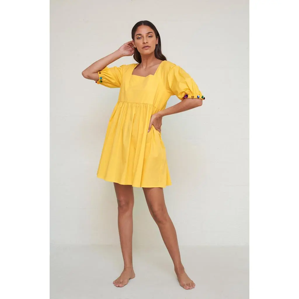 Havana Pom Pom Dress