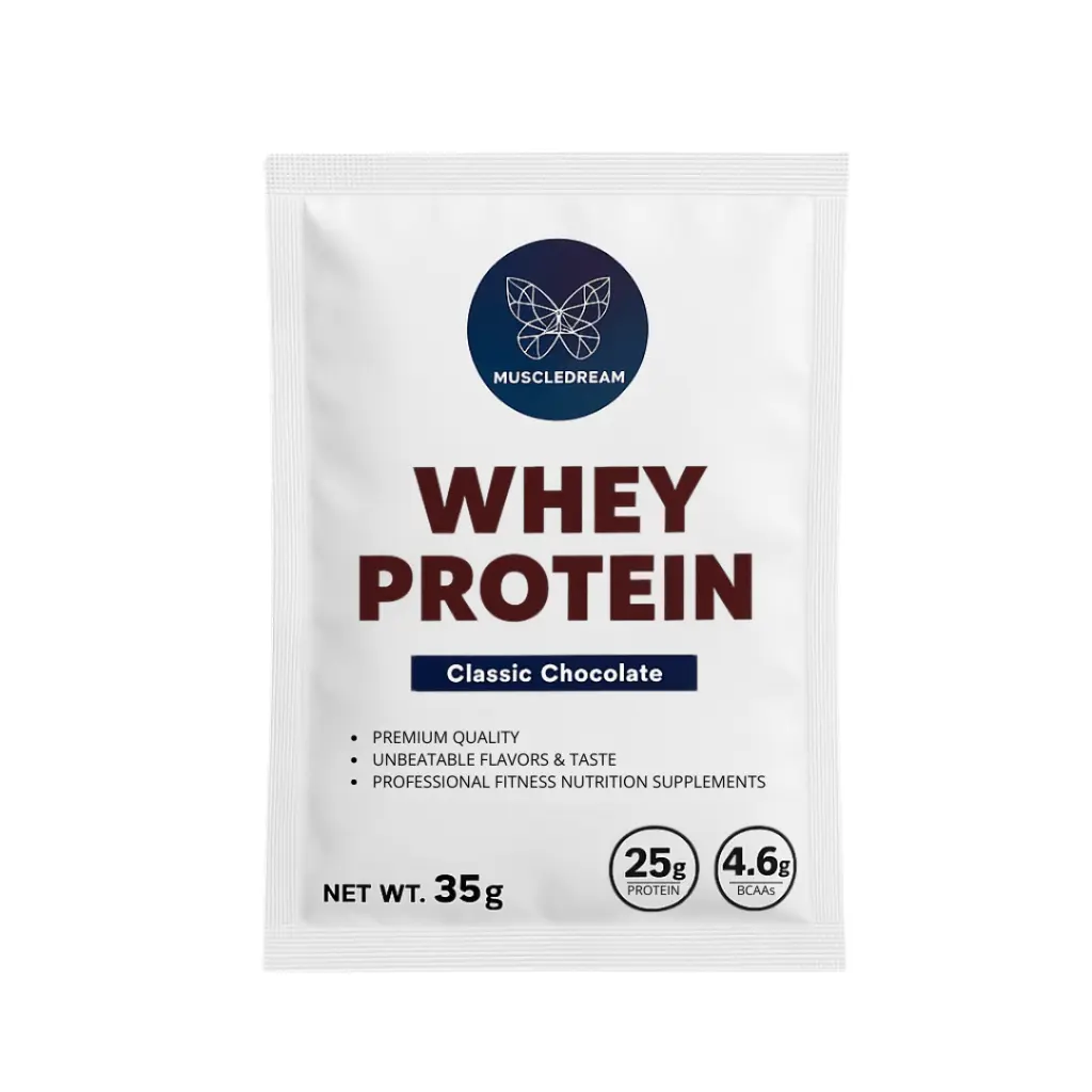 【5-Star Shopee Seller】MUSCLEDREAM WHEY PROTEIN-Classic Chocolate - 35g