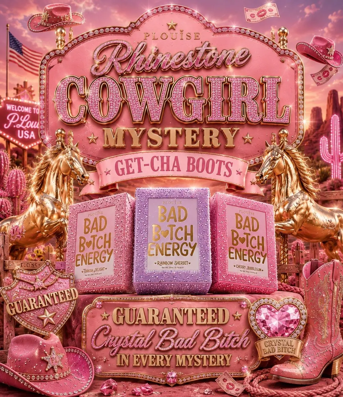 P.Louise x Doulton Rhinestone Cowgirl Mystery Box P.Louise x Doulton Rhinestone Cowgirl Mystery Box