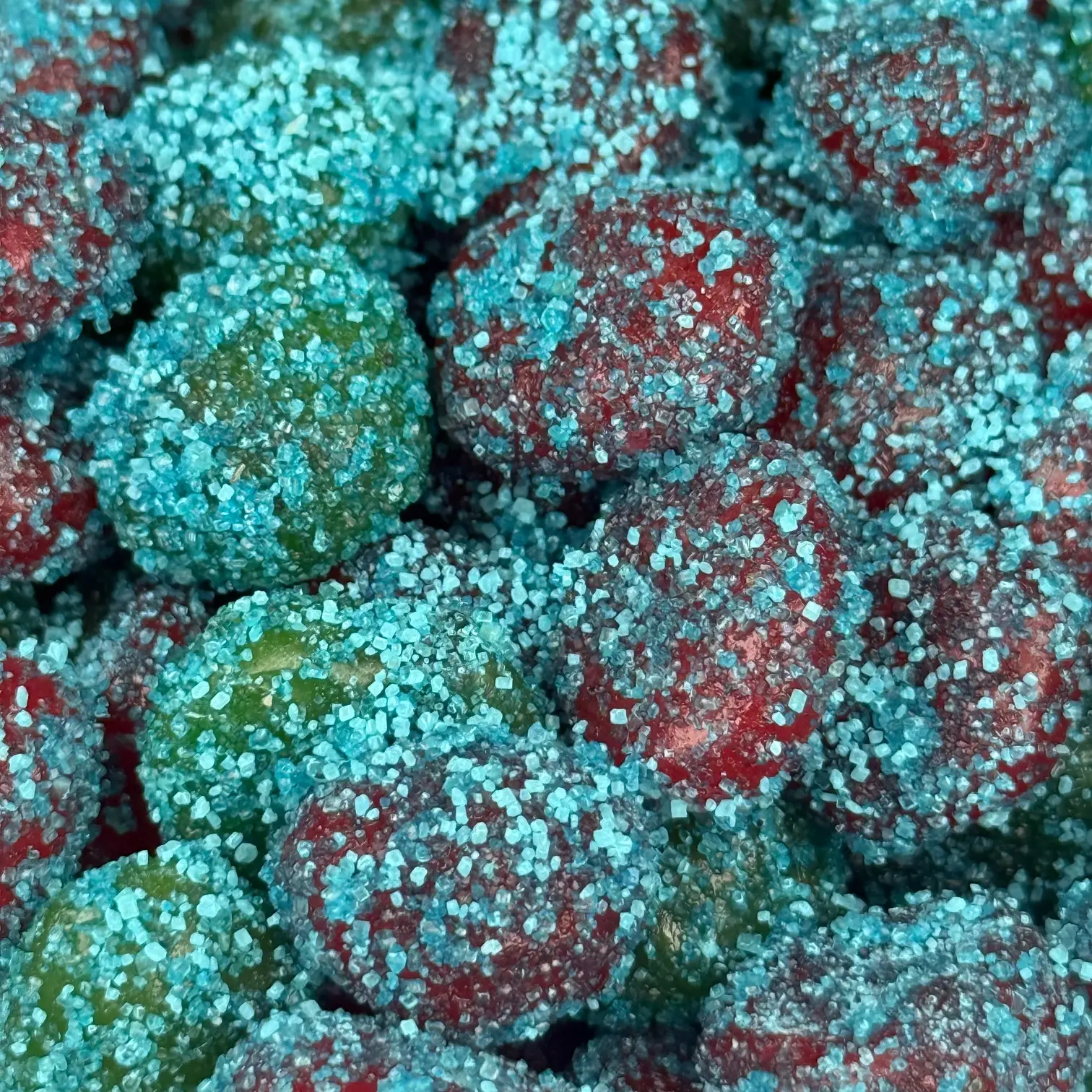 Blue Razz Gusherz Snack, Candy Chocolate Treat Blue Razz Gusherz Snack, Candy Chocolate Treat