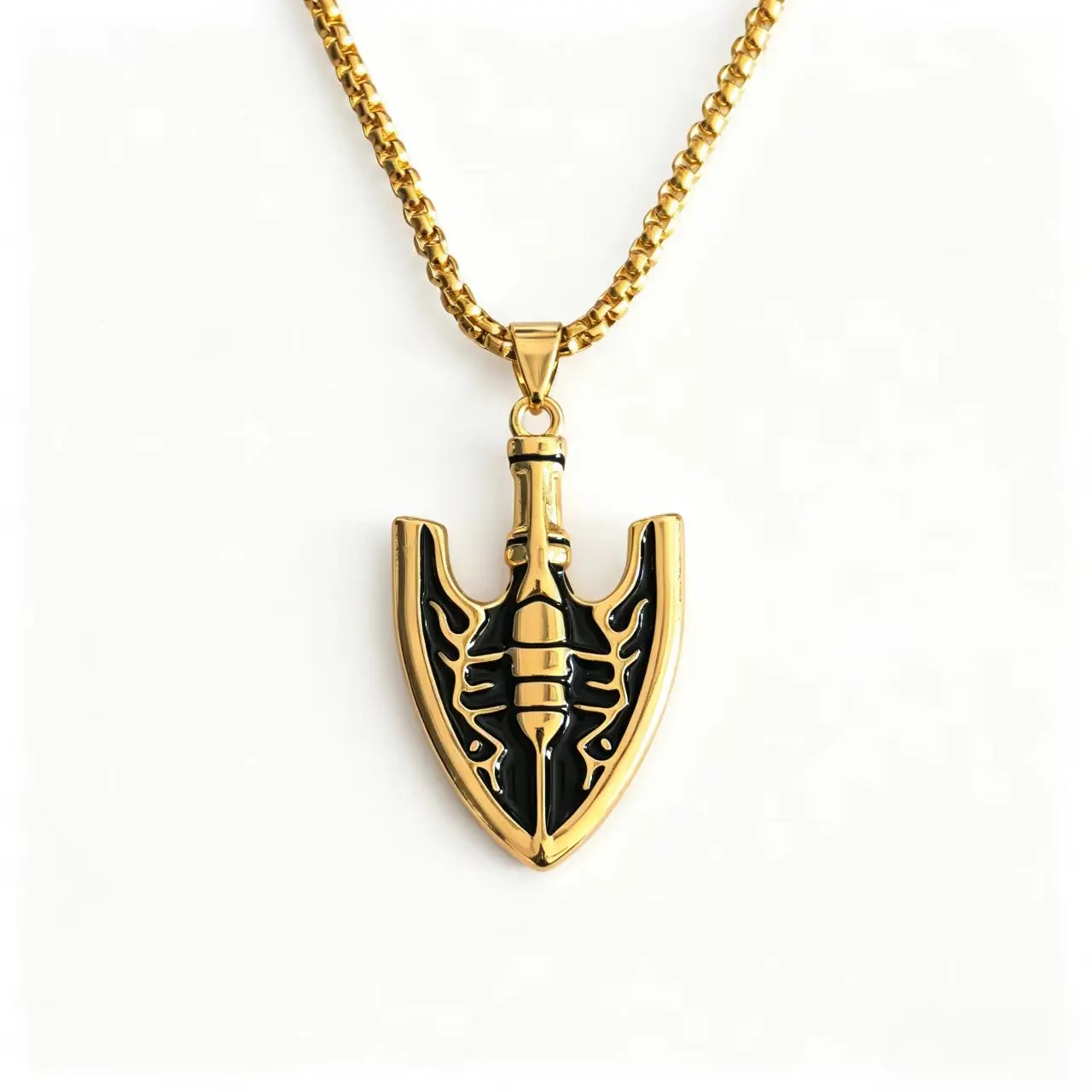 New Bizarre Adventure Insect Arrow Pendant Necklace | Stand Arrow | Arrow Necklace | Awakening Arrow | Fashion Accessory | Trendy Ornament | Party Jewelry | Premium Gift |