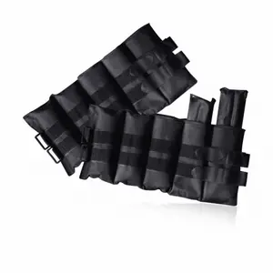 20lb Adjustable Ankle Weights (10lb x 2) - Home Workout, Gym & Fitness| Legs, Glutes Strength Training for Women & Men