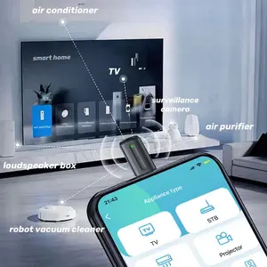 The 5th generation mini infrared remote control adapter for smartphone mini infrared universal control integrated air conditioner/TV /DVD/ set-top box