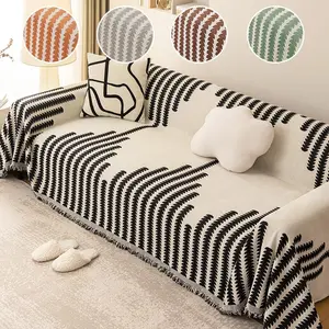 1PC chenille sofa towel, sofa cover, Sofa Couch Cover, sofa cushion, Sofa slipcover, all seasons, full coverage anti-cat scratching protection, pet friendly, living room, bedroom can be used as a shawl blanket, home decoration