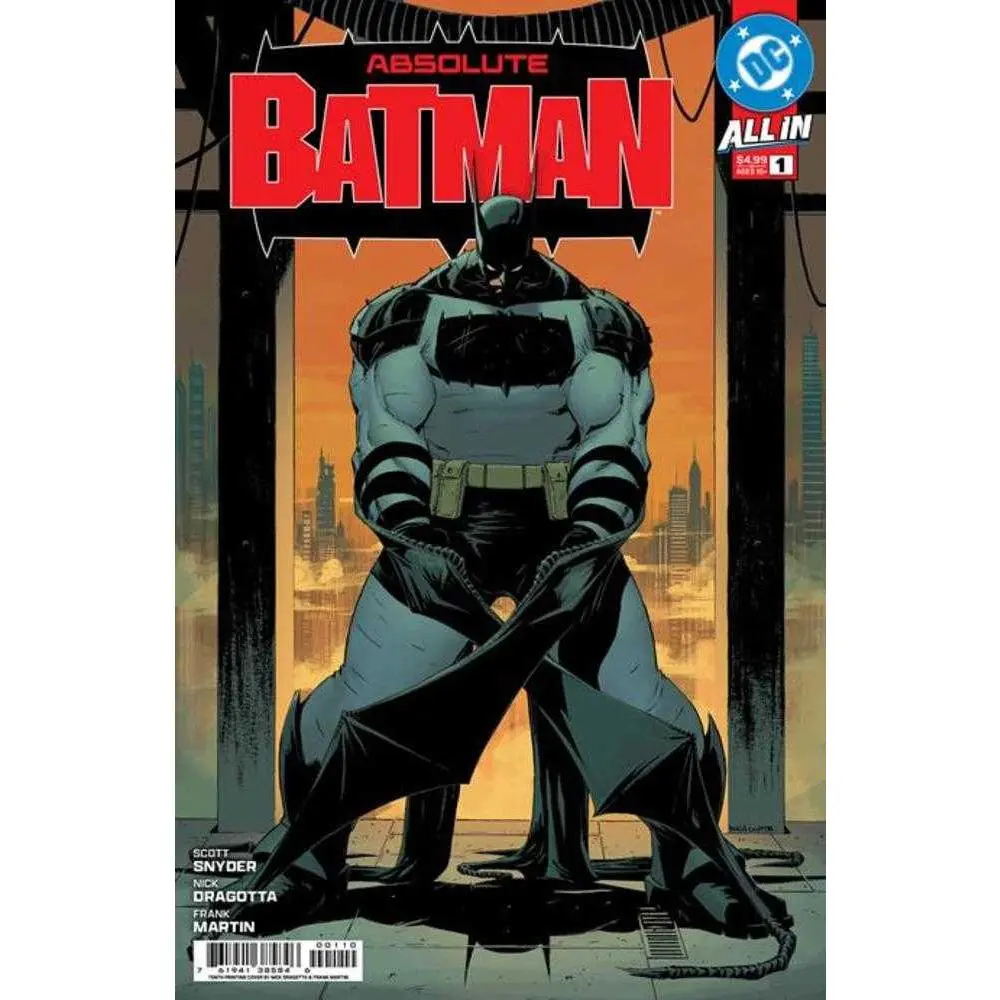 Absolute Batman #1 Tenth Printing Cover A Nick Dragotta