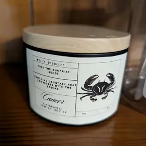 Melly Spinelly's Zodiac Prism Candle - Unique Gift for Everyone - Decorative Candle with Surprise Inside - Aura of Zodiac Signitions - Ornaments