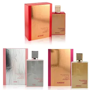 3Pack Men Cologne Oud Amber Series Eau De Parfume Spray with Woody Floral & Fruity Scent Perfume Gift Set Day to Night Luxury Fragrances