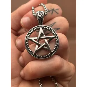 Modern Pentacle Necklace
