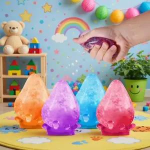 Multi-Color Dream Water Drop Fidget Toy | Slow Rebound Stress Relief | Flow Texture ASMR Sensory Toy for Kids, Students & Office Desk Fun