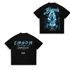 Blessd Praying Hands EMHDM T-Shirt, Latin Trap Music Fan Shirt, Gift for Reggaeton Lovers, Shirt For Men Women