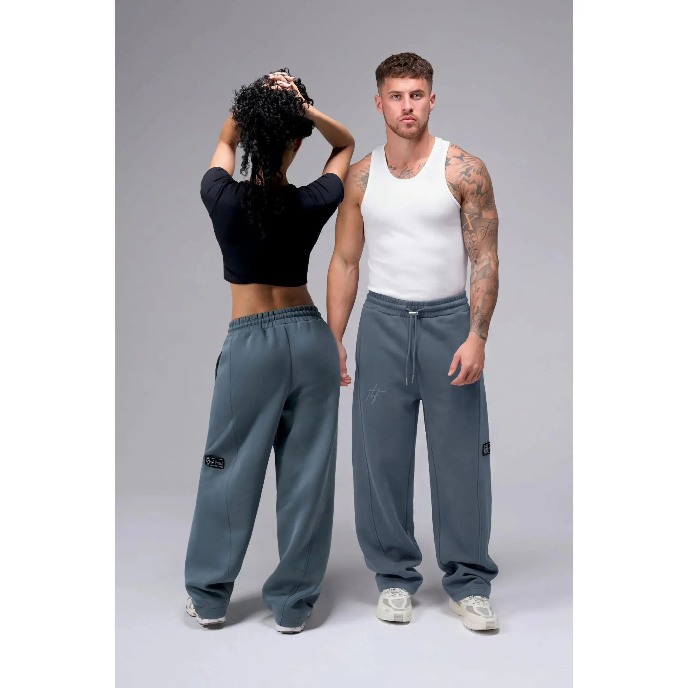 Scuba Tech Wide Leg Sweatpants