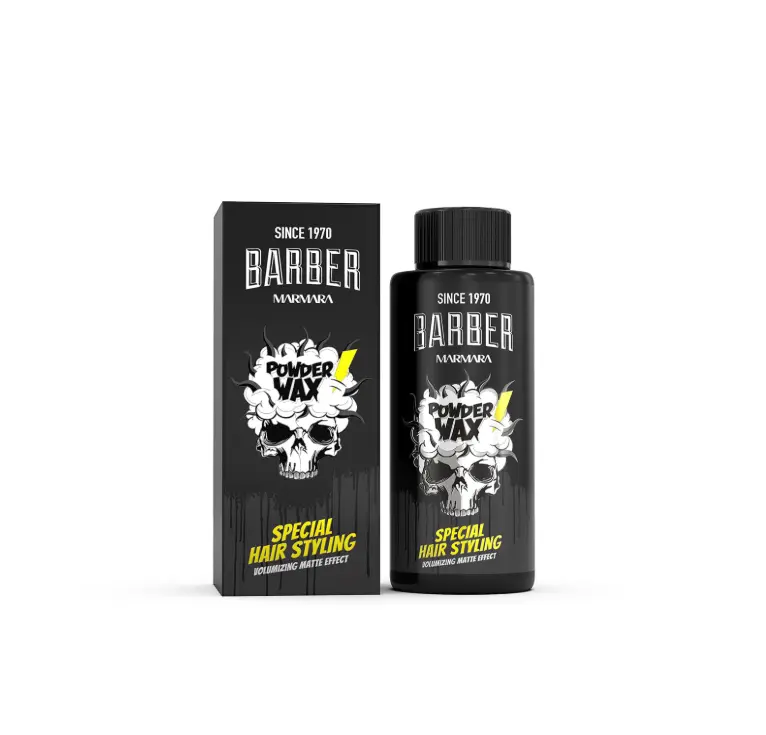 barber marmara Powder Wax Hair Styling Volumizing Powder for Men Matte Finish Texture Powder, Adds Instant Volume & Thickness, Lightweight Non-Greasy No Shine Hair Styling Powder, 20g
