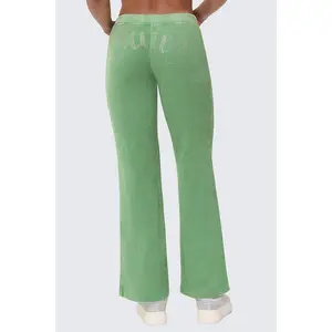 Juicy Couture Big Bling Washed Terry Track Pants