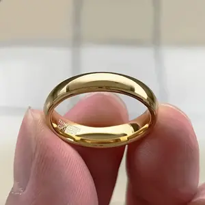 Tungsten Steel Ring, Simple Engagement Wedding Ring Gift Jewelry high quality