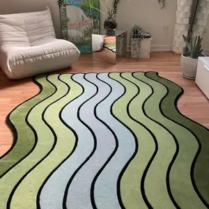 Creative Irregular Pattern Floor Mat, Non-slip Washable Floor Carpet, Soft Floor Mat for Home Living Room Bedroom Hotel Decor, Home Decor Rugs