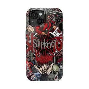 Slipknot and System of a Down Collage Case, Heavy Mental Aesthetic for Rock fans, Themed Phone Case Premium Matte Texture, Protection, Shockproof, Anti-Drop, Anti-Fingerprint For IPhone 17-12, Pro Max, Pro Plus, and Samsung S25-22 Protection Safety