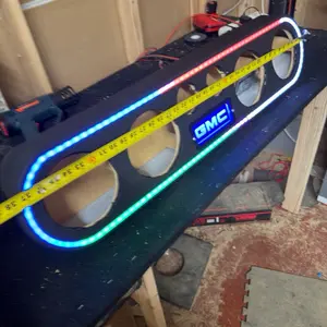 Custom roof panel universal  con led para 6.5   Y 3.8 tw