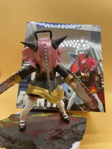 SPY×FAMILY Anya Cosplay Chainsaw Man Denji Cute Figure + FREE Gifts! excellent gift choice decor festive home collectible toy craft art figurine