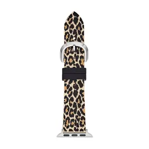 Kate Spade New York Apple Watch Silicone, Band Strap Leopard Print 38/40mm