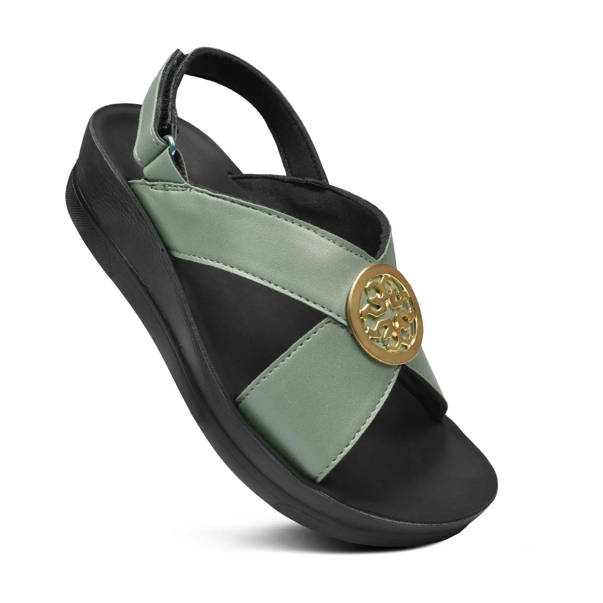 Aerothotic - Merak Back Strap Platform Sandals