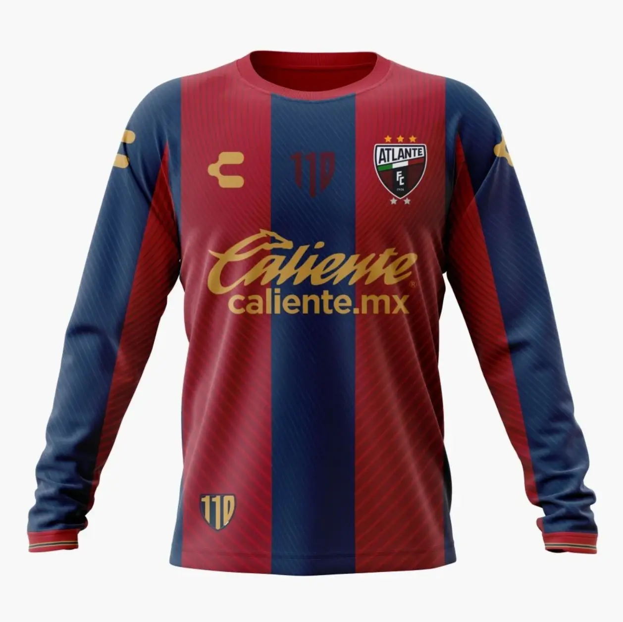 Liga MX Atlante FC Personalized 2026–2027 Home Long Sleeve Jersey