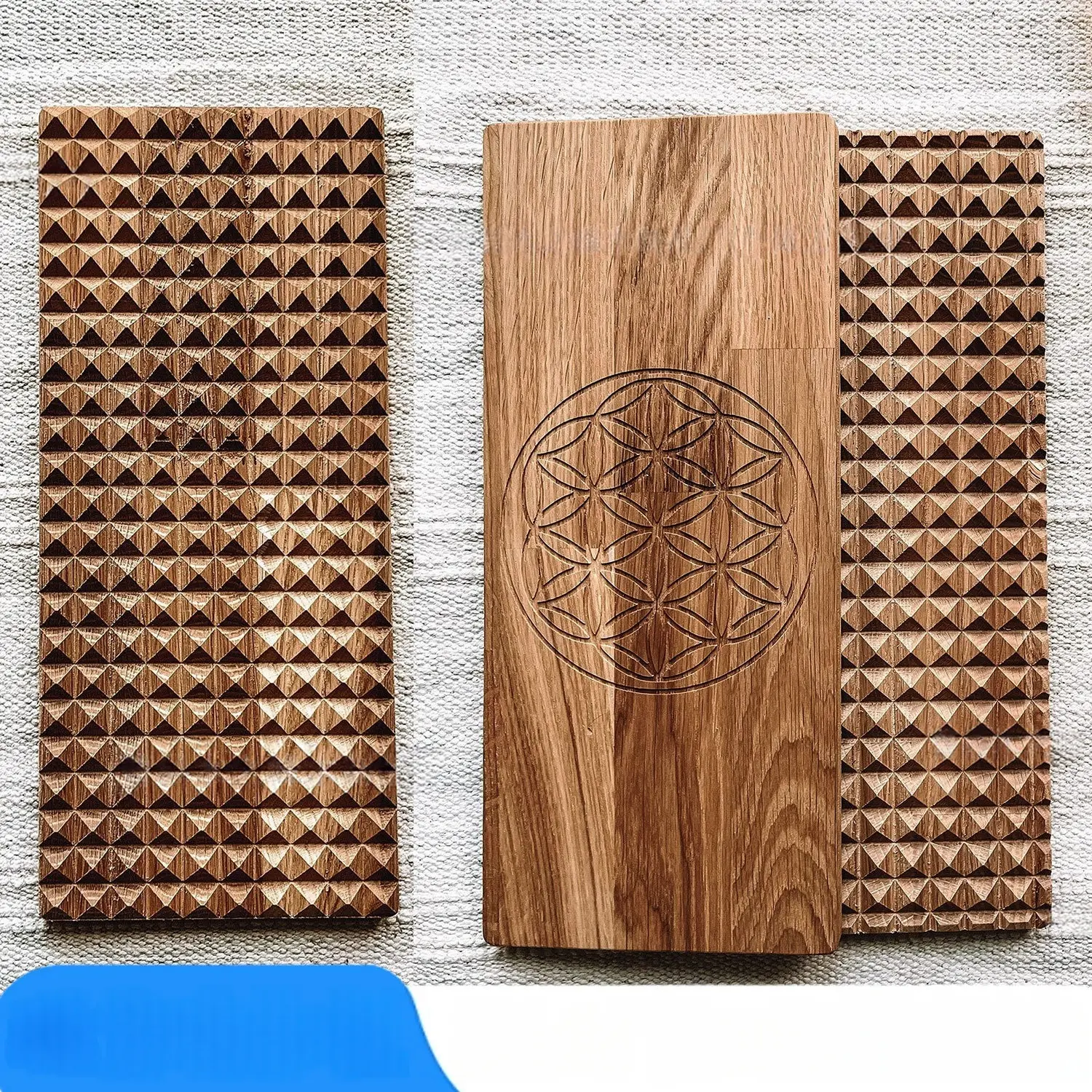 Wooden Acupoint Press Sandu Board Wooden Yoga Board Meditation Yoga Practice Board acupuncture and moxibustion Massage Relaxation Board, Body Care, Body Care Tool, Acupressure Tool