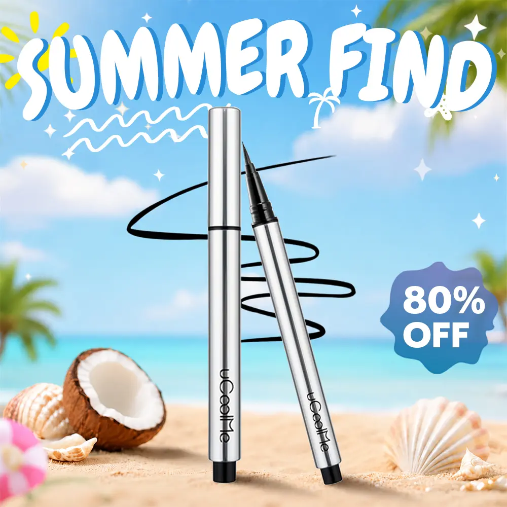 uCoolMe Waterproof Liquid Eyeliner Tawny Brown & Black Long Lasting No Smudge Eyeliner for Women's Makeup Beauty Cosmetics Flawless Look All Day #DealsForYouDays