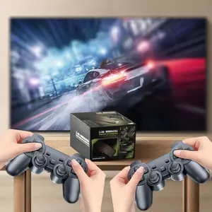 Triomind M8 Retro Game Console , Multiple Emulators, Dual Wireless Controllers, 4K HDMI Output, Plug and Play, Compatible with TV, PC, Projector, 64GB, Family Party, Birthday Gift, Father's Day Gift, Deals for You Days