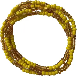 Collar De Ochun Santeria Orisha Eleke Collares Oshun | Ochun Collar | Beaded Oshun Eleke| Santeria Elekes