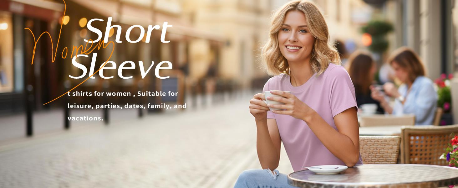 【Limited time deal】【Fast Shipping】Women's Short Sleeve T-Shirts Multipack, Loose/Relaxed Fit Solid Color Round Neck Casual Tee Tops Women Underwear Summer Tshirt(T-shirt only) 【Limited time deal】【Fast Shipping】Women's Short Sleeve T-Shirts Multipack, Loose/Relaxed Fit Solid Color Round Neck Casual Tee Tops Women Underwear Summer Tshirt(T-shirt only)