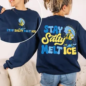 [Sale Up To 50%] Stay Salty Melt ICE Sweatshirt, Anti Ice Social Justice shirt, Immigration Human Rights Shirts, Radicalized by Decency, streetwear graphic tee