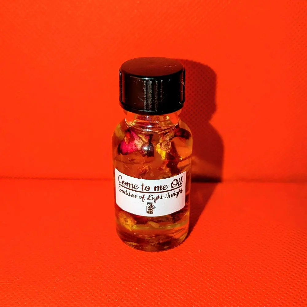 Come to me Oil - Goddess of light insight - Love Drawing & Attraction - Anointing - Conjure Oil