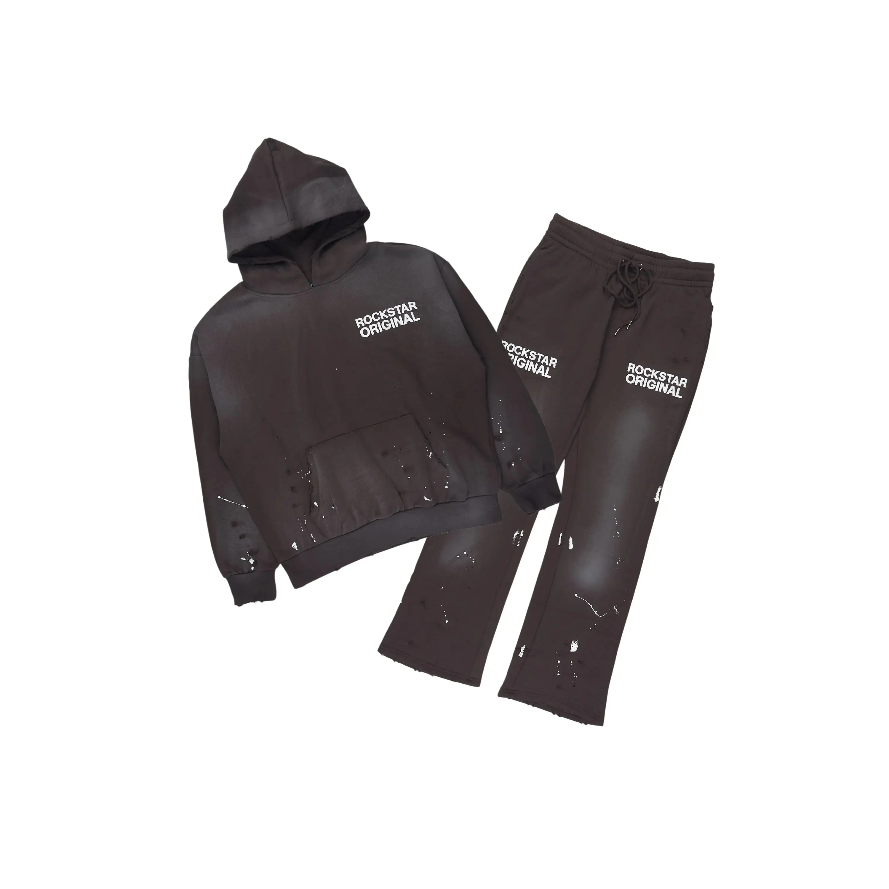 Reign Iron Hoodie/Stacked Flare Track Set