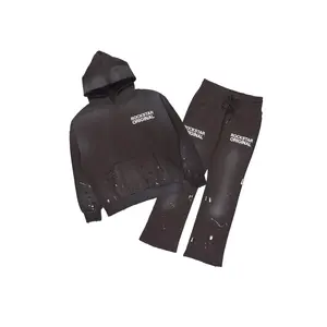 Reign Iron Hoodie/Stacked Flare Track Set