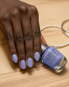 Morgan Taylor Take Me To Your Tribe - Light Blue Creme, Professional Lacquer, Vibrant, Chip-Resistant, Fast-Drying, Long-Lasting, High-Shine, Perfect for Manicures & Pedicure, 15mL.