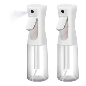 Hair spray in an empty spray bottle - 6.7 ounces / 200 milliliters. Continuous spray bottle with fine mist sprayer. Suitable for hair styling, cleaning, plants, pets and hairdressers. Gift.