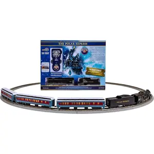Polar Express Lionchief 2-8-4 Bluetooth HO Scale Model Train Set with Remote Control