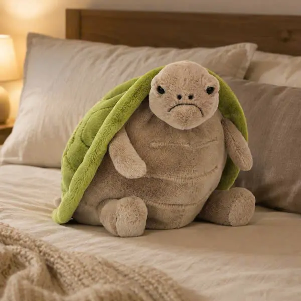 Jellycat Timmy the Turtle  Plush  Toy 28cm - Soft and cuddly  - Classic Children's Gift - Cozy Collectible Decor